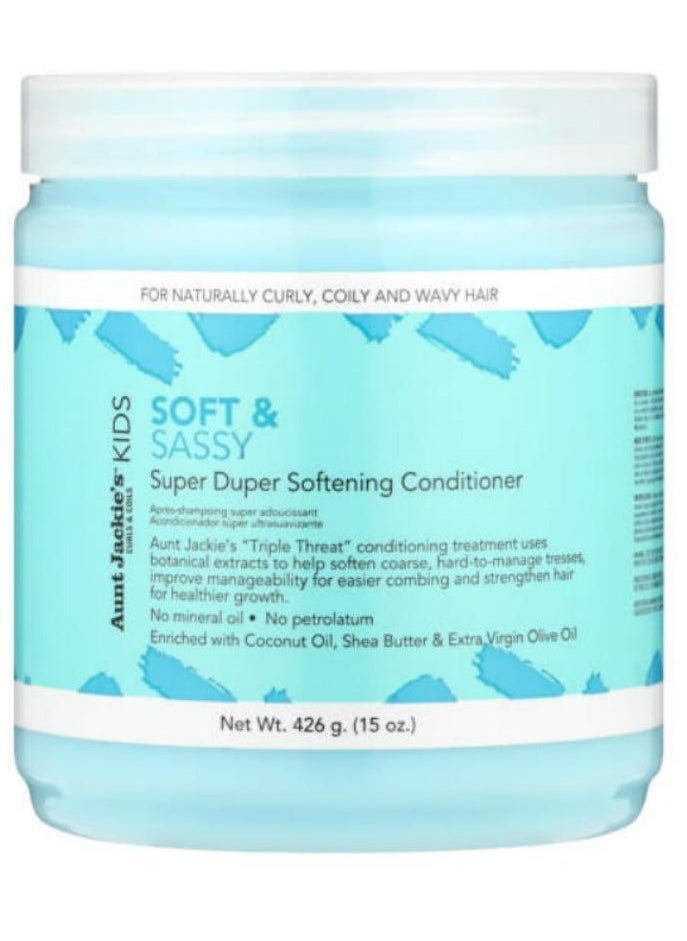 Aunt Jackie's Girls Soft and Sassy Super Duper Softening Conditioner 426 g 