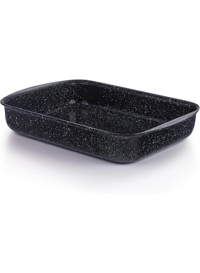Top Chef Granit Oblong Tray Size 30 , black