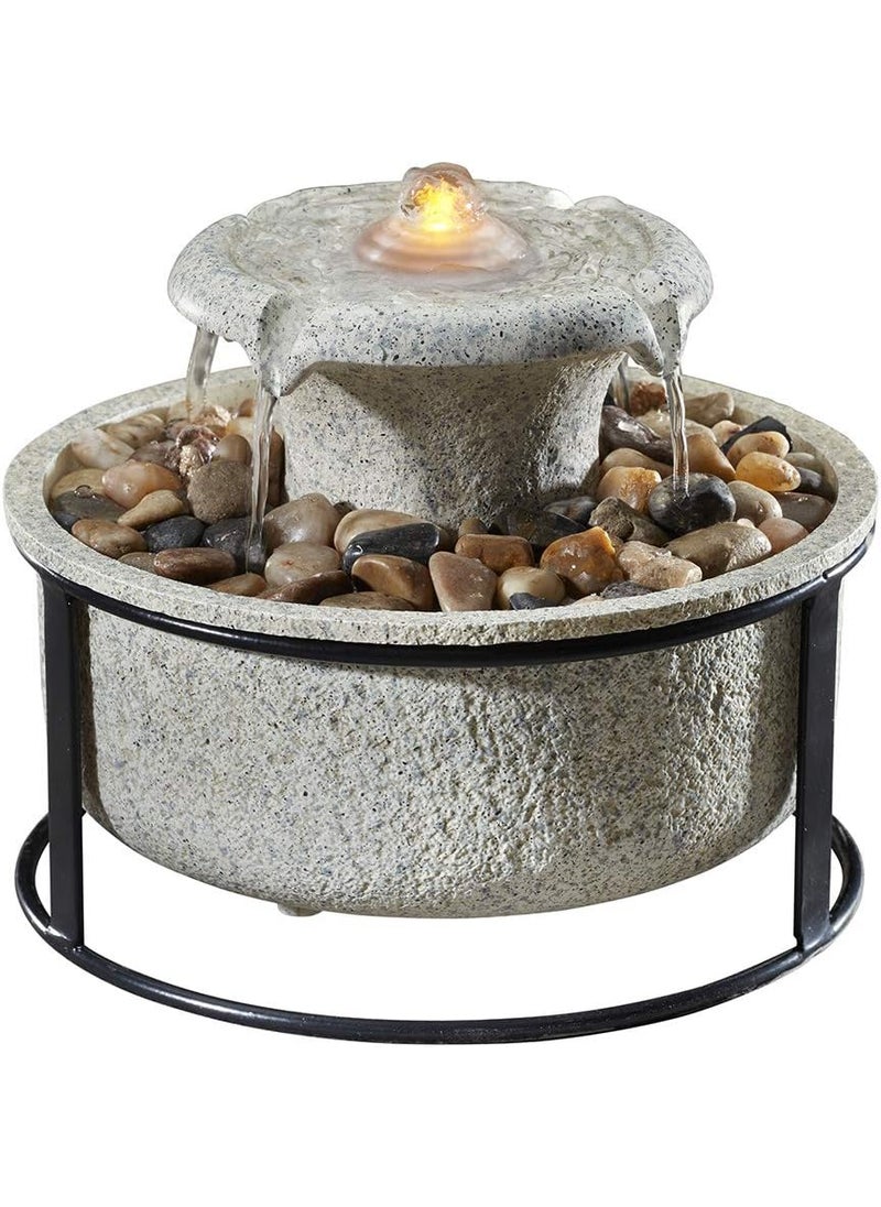 HoMedics Homedics Euphoria Relaxation Tabletop Fountain Natural  - Image 1