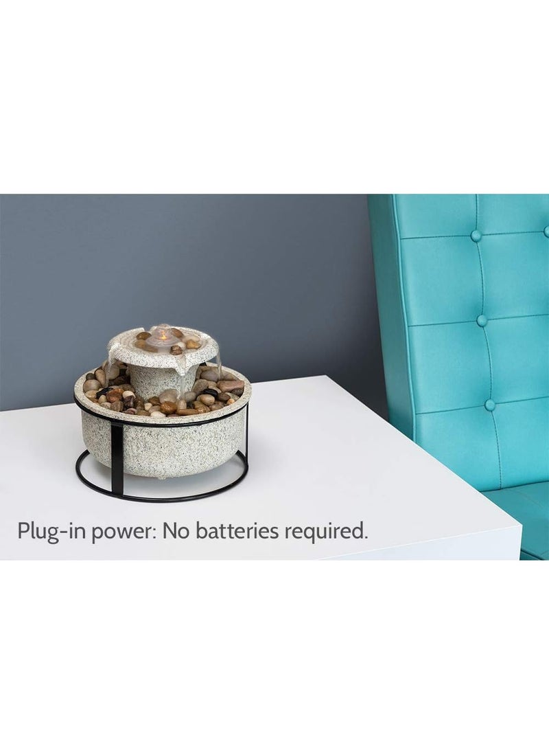 HoMedics Homedics Euphoria Relaxation Tabletop Fountain Natural  - Image 5