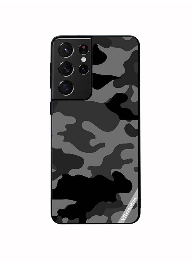 VR CREATIVE Protective Case Cover For Samsung Galaxy S21 Ultra 5G Layer Design Multicolour - Image 1