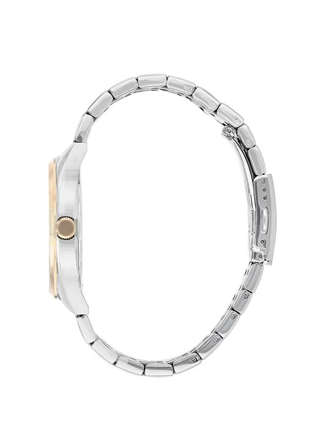 CITIZEN Men's Stainless Steel with Two-Tone Gold Plating QUARTZ MEN Watch BI5096-53L - 42 mm