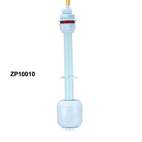 uxcell PP Float Switch for Water Pump Tank Liquid Water Level Sensor M10 115mm Length Blue 2pcs - Image 3