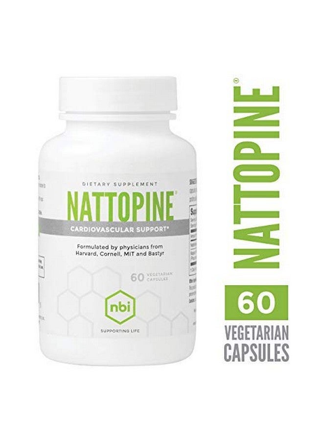 NBI Nattopine Heart  Cardiovascular Health Supplement  Circulation Blood Pressure Clotting Support For Men  Women  60Ct Veggie Capsules - Image 5