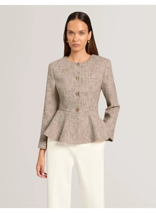 تيد بيكر Boucle Peplum Suits