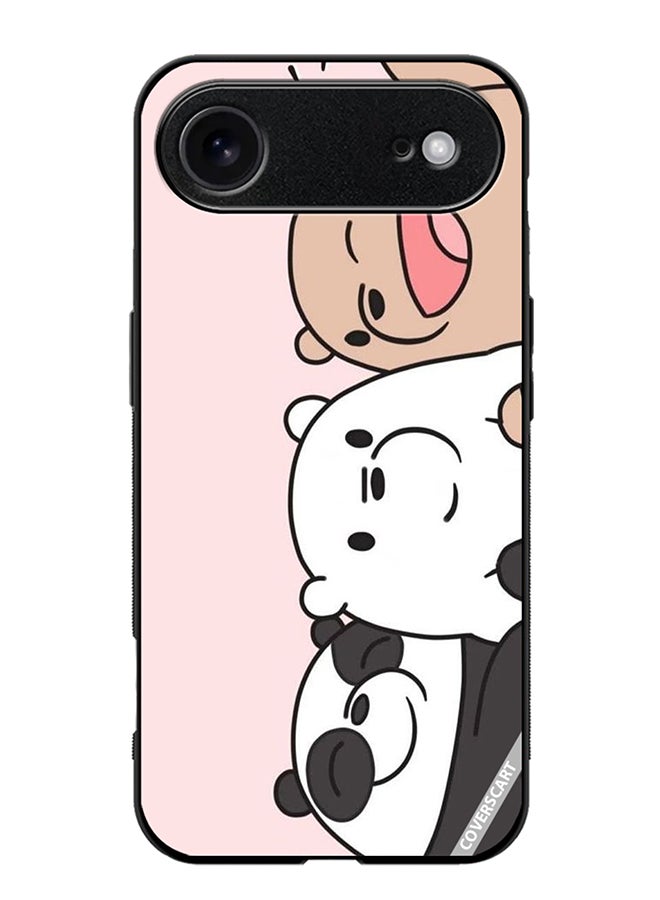 COVERSCART Protective Case Cover For Apple iPhone 17 Air Cute Pandas Design Multicolour