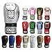 Ringside Apex Flash Sparring Gloves IMFTech Boxing Gloves with Secure Wrist Support Synthetic Boxing Gloves for Men and Women Silver and Black 14 oz - Image 3
