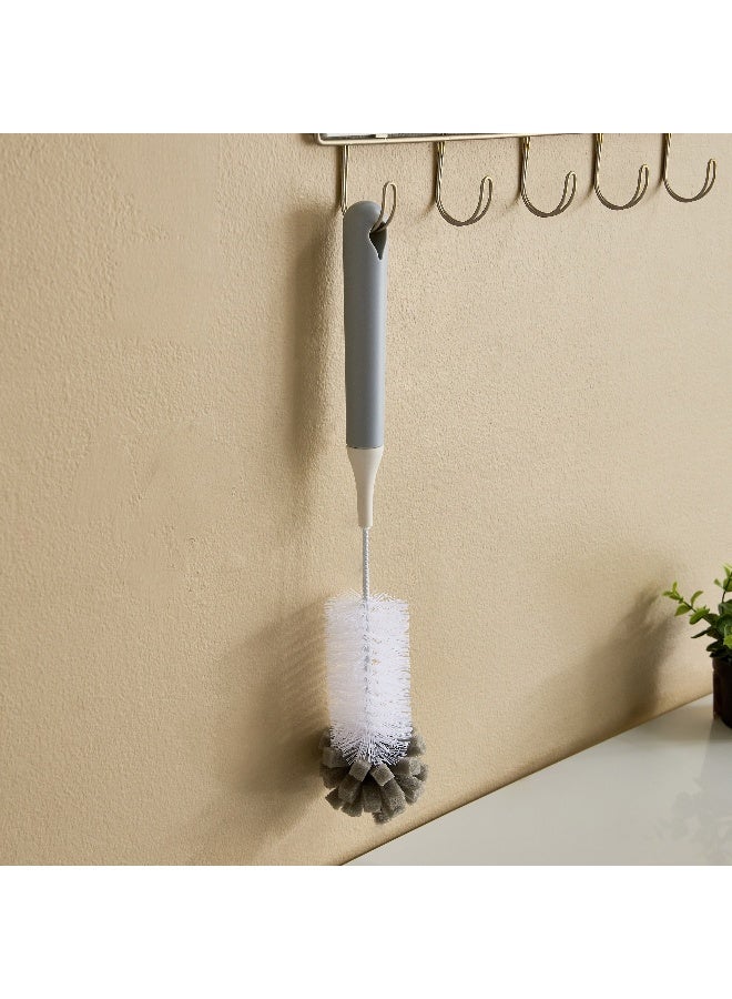 Home Box Alina Bottle Brush - Grey and White - Image 1
