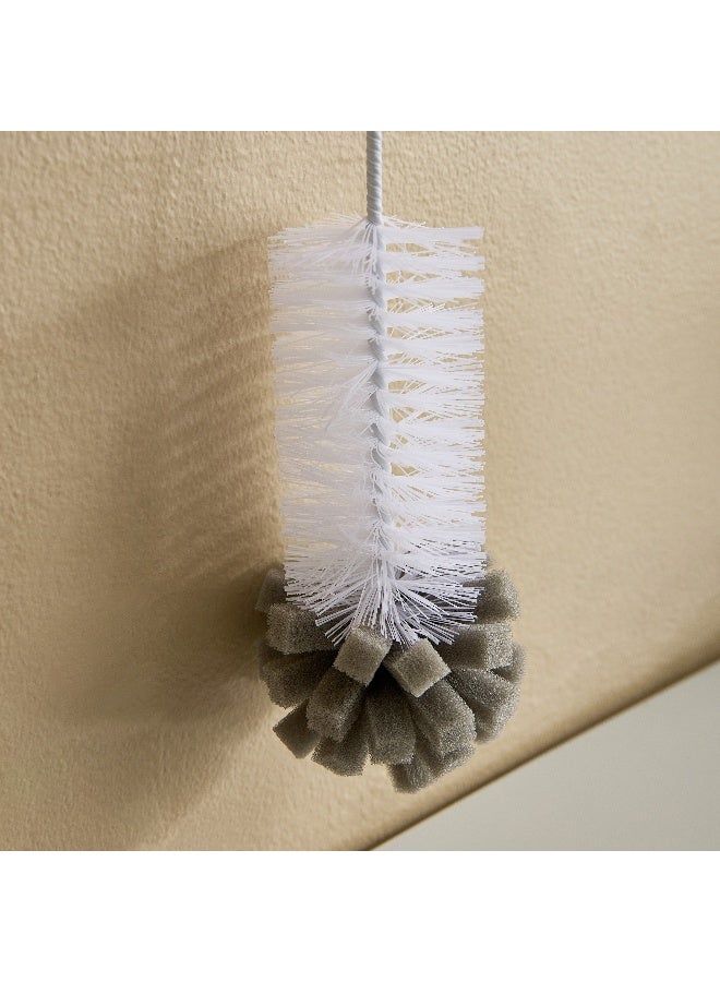 Home Box Alina Bottle Brush - Grey and White - Image 2