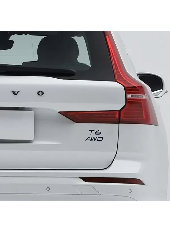 Bright Black T3 Tail Light Emblem Compatible With Volvo XC40 XC60 XC70 XC90 All Wheel Drive Badge ABS Plastic Car Trunk Decoration No Residue Removal Easy Application Genuine Look Exterior Accessory For SUV - Image 5