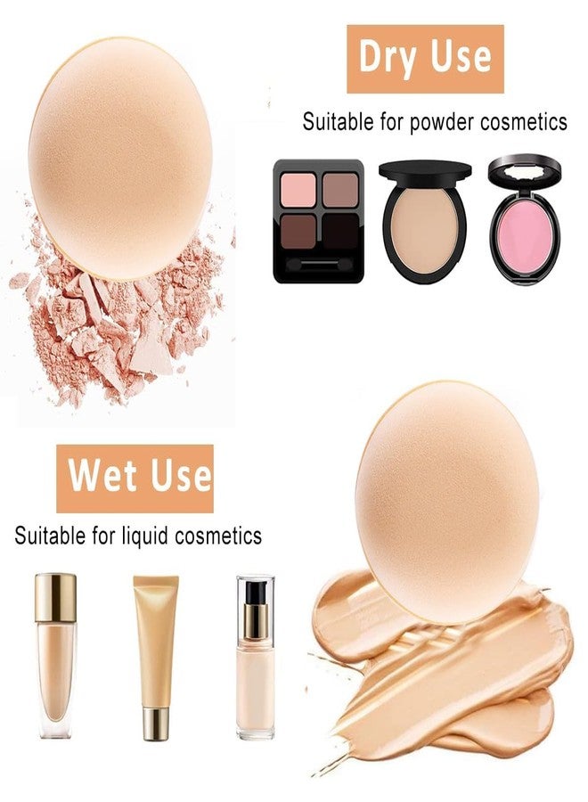 Ruby Face RUBYFACE 4 pcs Butterfly-Shaped Makeup Sponge Foundation Cushion Puff Concealer Blender Beauty Powder Puff Cushion for Facial Use - Image 2