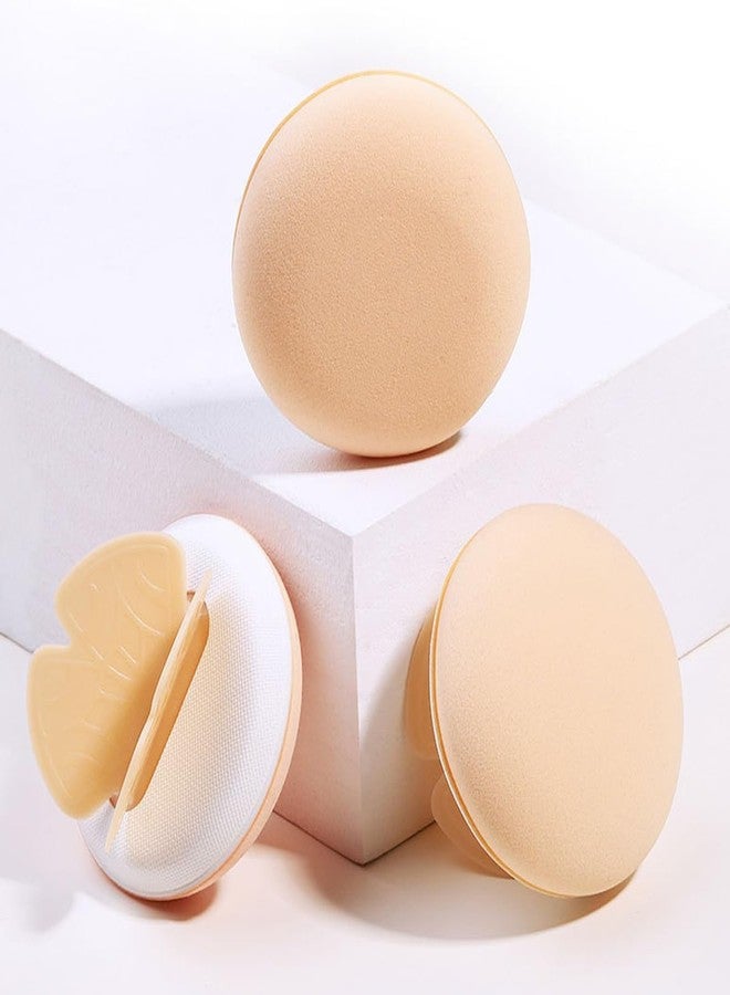 Ruby Face RUBYFACE 4 pcs Butterfly-Shaped Makeup Sponge Foundation Cushion Puff Concealer Blender Beauty Powder Puff Cushion for Facial Use - Image 5