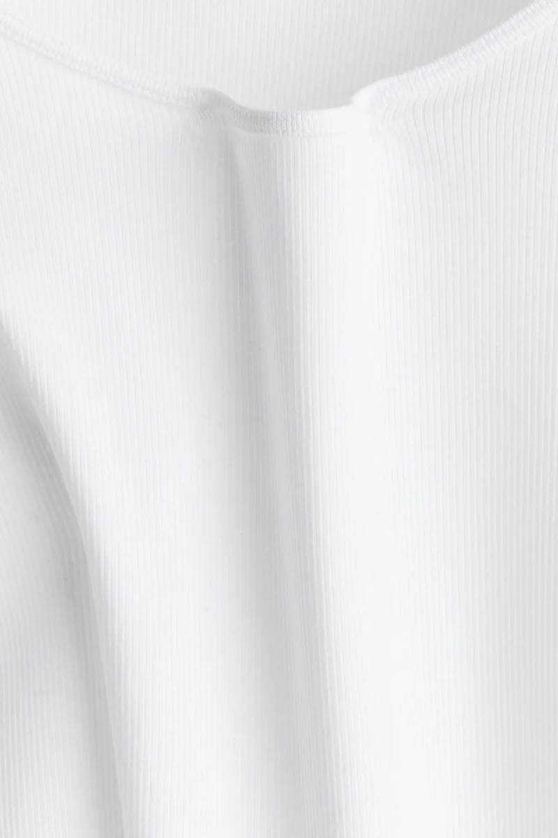H&M Ribbed Jersey Top