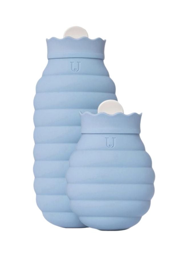 Xiaomi 2-Piece Microwave Heating Silicone Bottle 3011908 Blue - Image 1