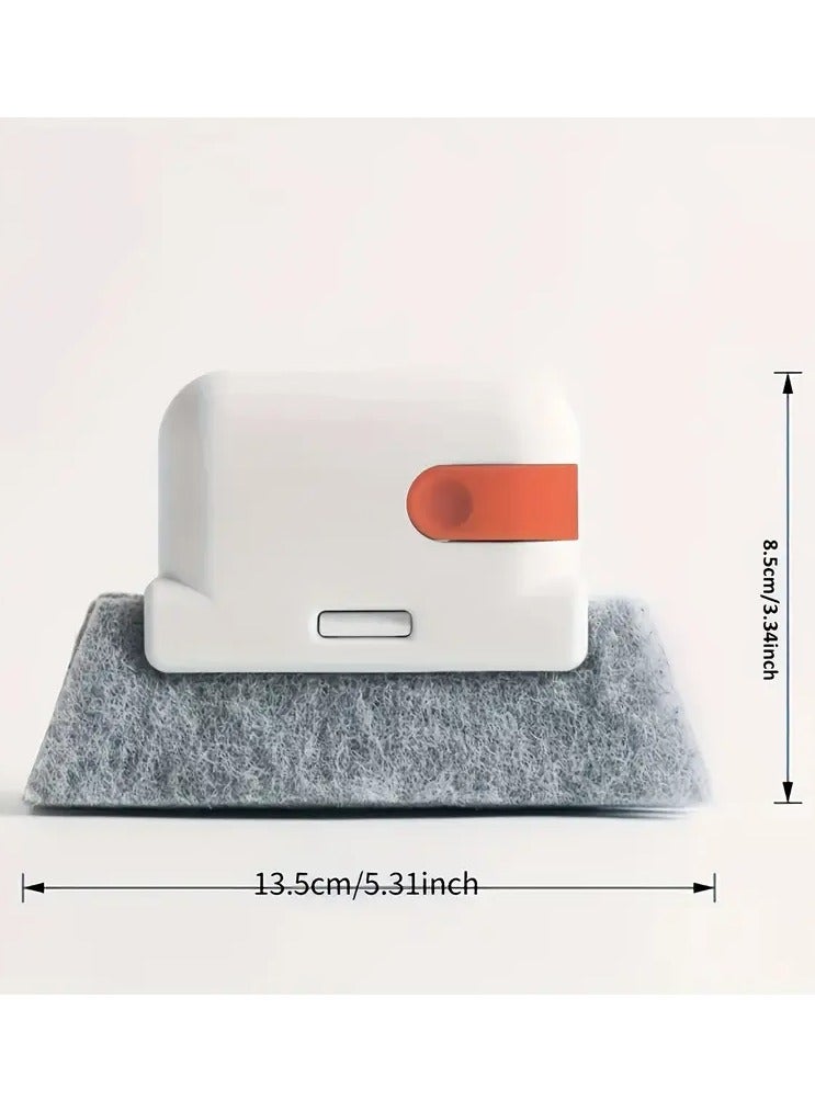 Goolsky Versatile Handheld Cleaning Brush for Doors, Windows & Kitchen - Easy-to-Use Groove and Crevice Tool, Reusable Dust Remover for Home Essentials - Image 2