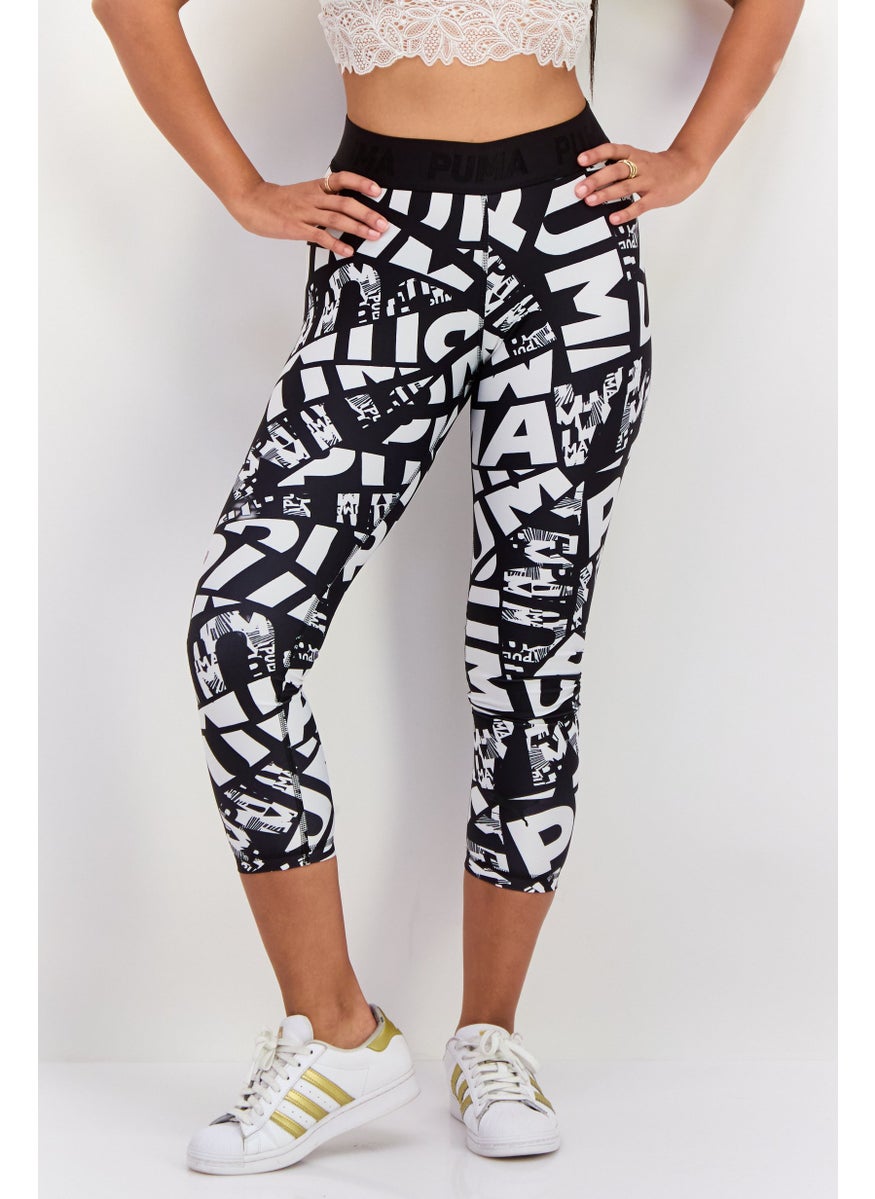 PUMA Women Sportswear Fit Training Tights, Black  - Image 1