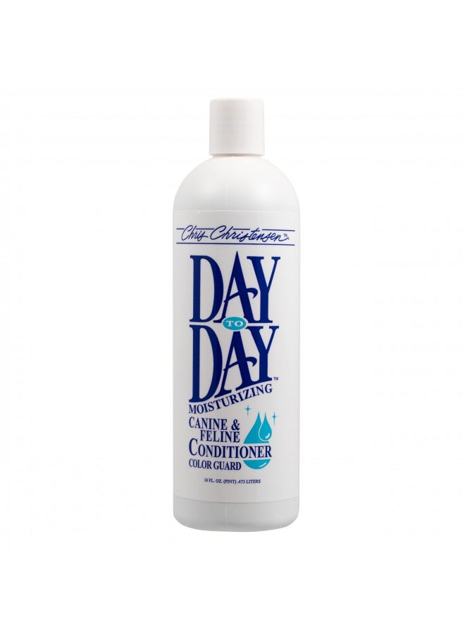 Chris Christensen Chris Christensen Day to Day Ultra Concentrated Dog Conditioner, Makes up to 8 Bottles, Groom Like a Professional, Moisturizing, All Coat Types, for Daily Use, Made in USA, 16oz  - Image 1