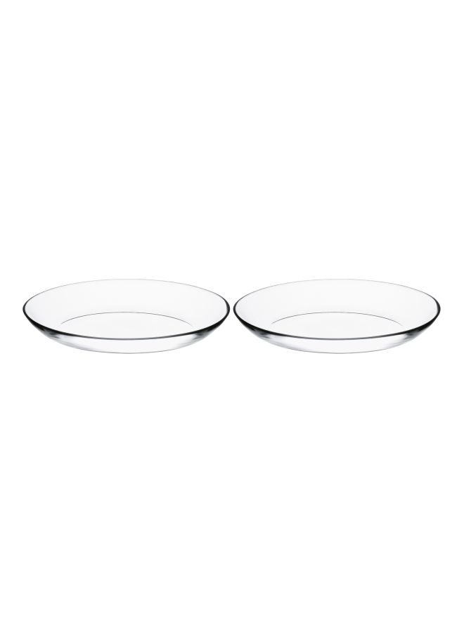 باساباتشي طقم أطباق زجاجية Oval دعوة من قطعتين - Image 1