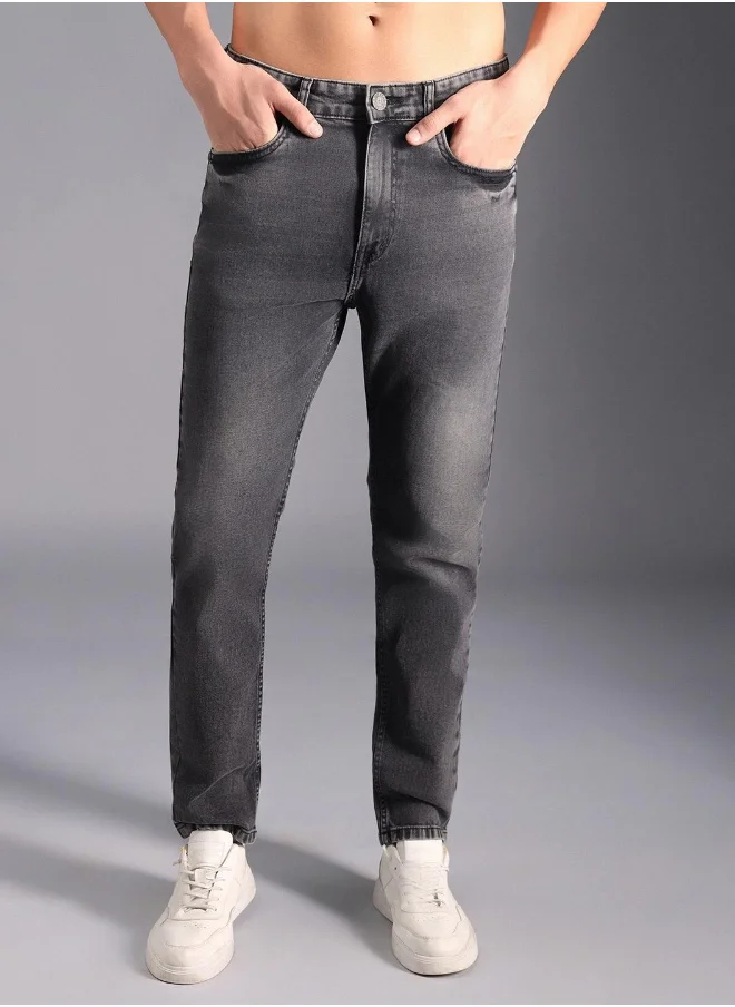 HIGH STAR Men Grey 3 Jeans