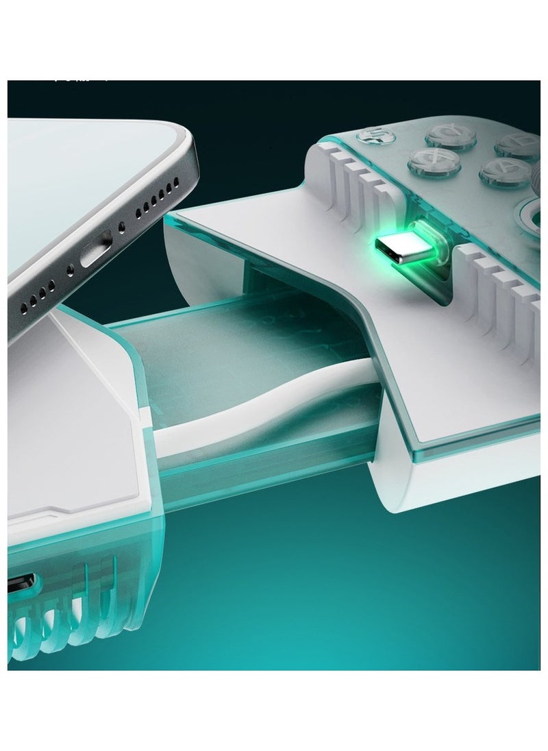 Professional Gamepad GameSir X3 Pro Aurora Borealis Mobile Gaming Controller with Cooler Android, iPhone 15 Series, Ergonomic Design-Phone Controller, Support Zenless Zone Zero, Cloudy Gaming, Xbox Game Pass