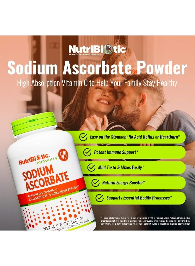 Buffered Sodium Ascorbate, Vitamin C, Crystalline Powder (227 G, 8Oz)