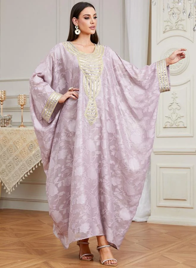 Take Two Women Sequin Embroidered Kaftan