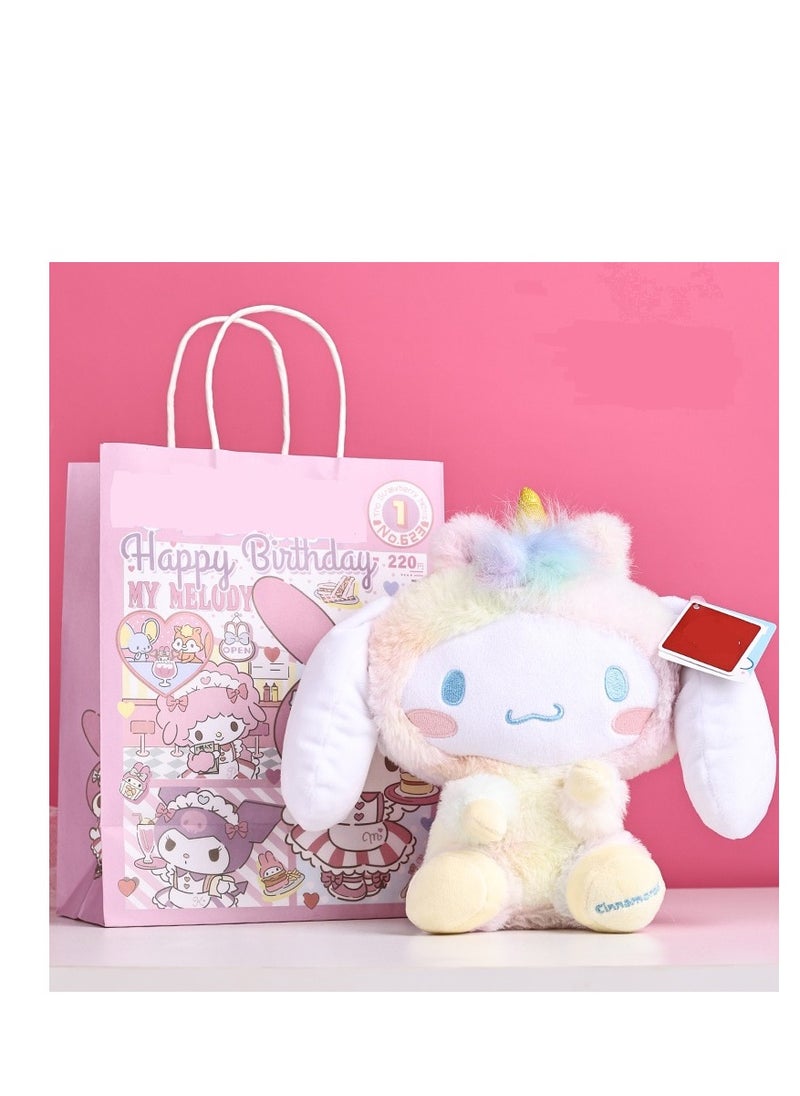 Y&D Kawaii Cinnamoroll Dog Kuromi Plush Toy 28cm Cartoon Stuffed Animals Kuromi My Melody Plush Toy  - Image 1