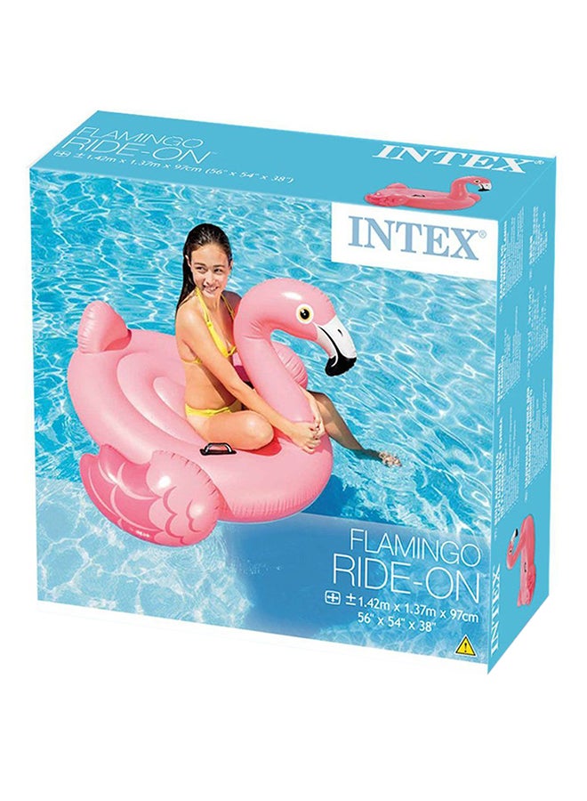 INTEX Flamingo Design Inflatable Pool Float 421.6 x 373.3cm - Image 2