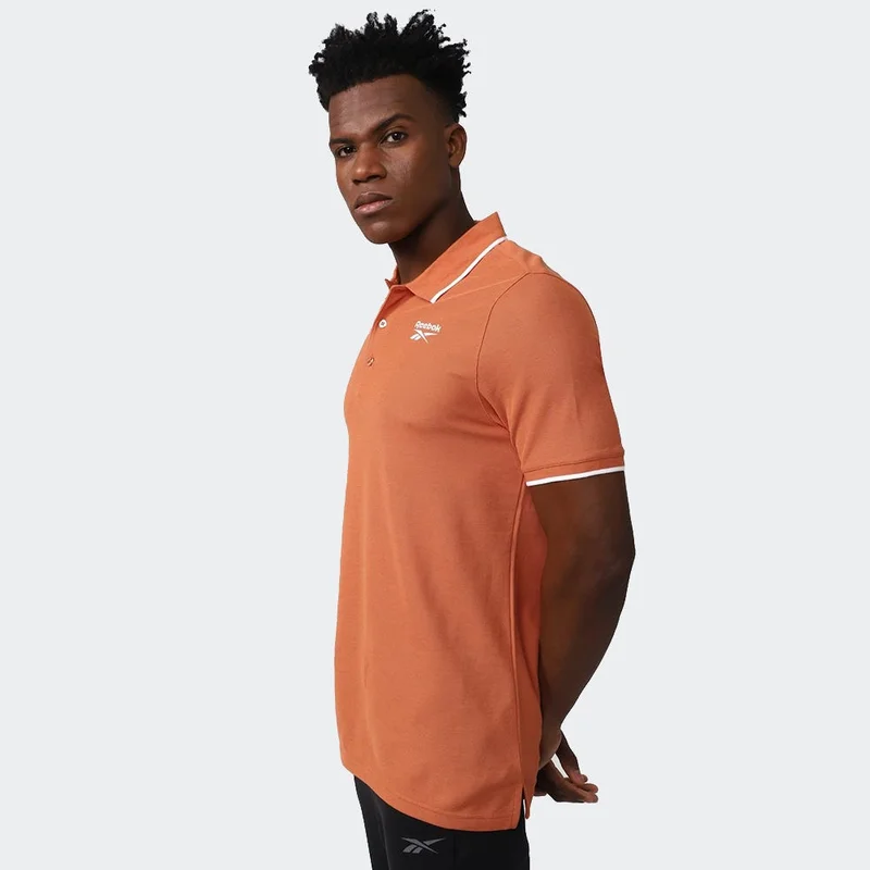 Reebok Orange Reebok Orange Men's Polo Shirt for Men | Best Price UAE