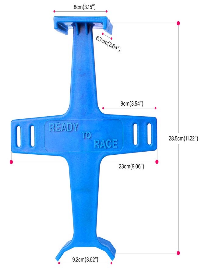 PRO CAKEN 10.6 inch Universal Motorcycle Fork Brace Protection Plastic Fork Support Guard Fork Saver for Most Motorcycles Pit Dirt Bikes Motorcycle Accessories-Blue - Image 2