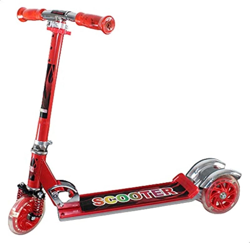 Scooter for Kids with 3 Aluminum Wheels - Multi Color