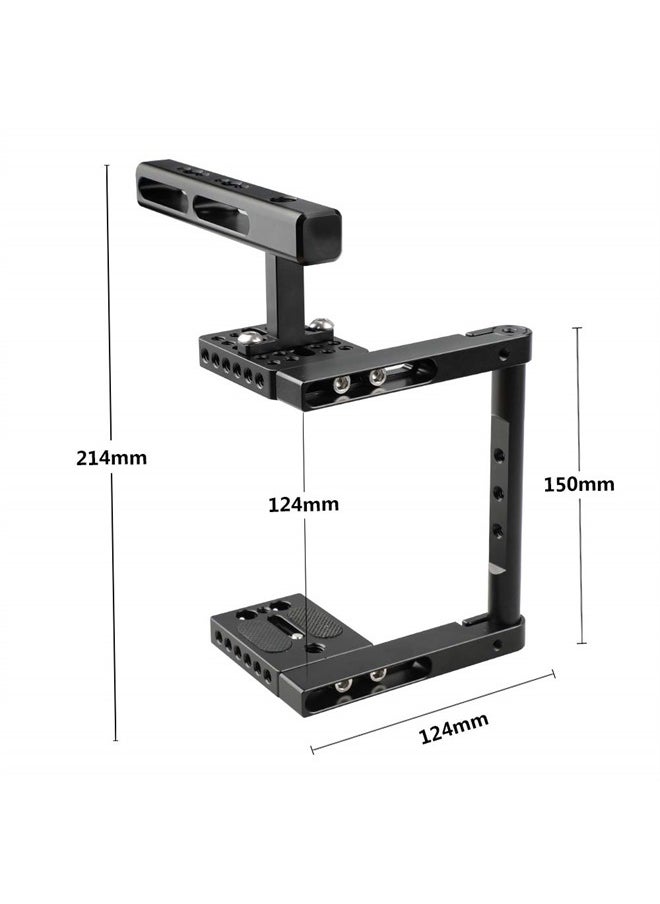 Basic Camera Cage Rig with Top Handle Universal Use - 1897