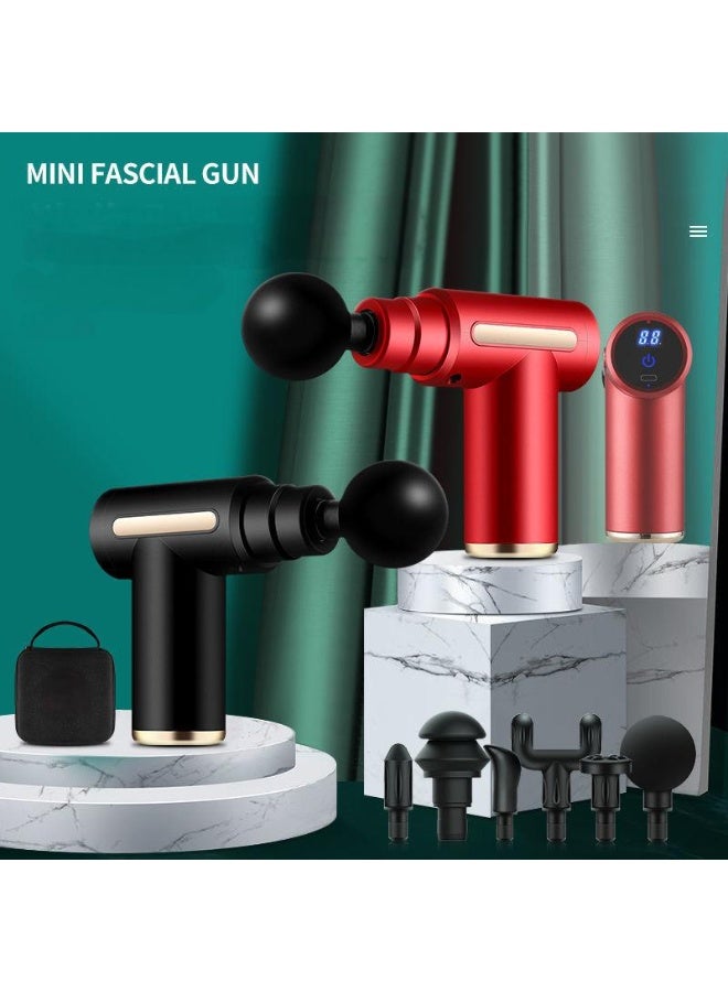 EXMY Mini Massage Gun. Multi-level adjustable massage intensity. Quiet and portable electric handheld massager Gun. Used for hitting deep tissue muscles and relieving back and neck pain - Image 3