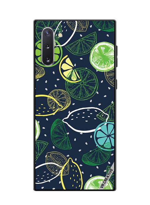 Protective Case Cover For Samsung Galaxy Note10 5G Lemon Design Multicolour