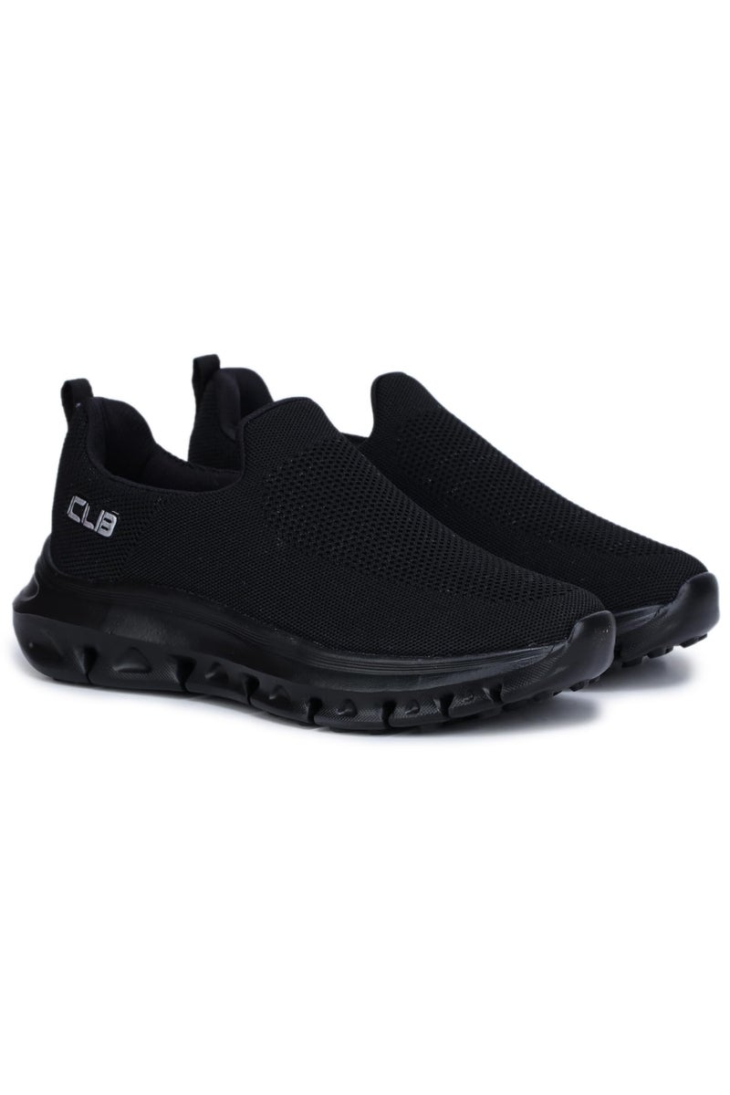 Columbus Freeman Sports Shoes - Running Shoes|Walking Shoes| Training & Gym Shoe | Outdoors Shoe for Men (Black & Silver), UK 8 - Image 1