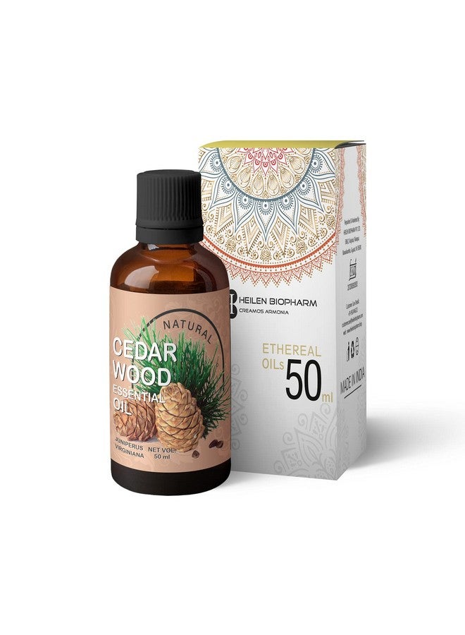 Heilen BIopharm Cedarwood Esssential oil - 50 mL Per Bottle Pack of 1, for For Healthy Skin Complexion - Image 1
