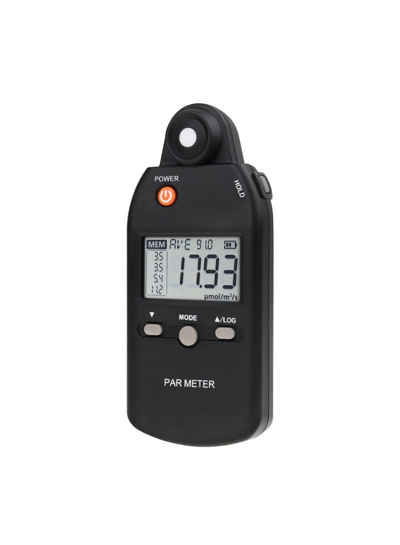 Zikra Quantum PAR Meter for Photosynthetic Activity of Indoor and Outdoor Plants, 400-700nm Light Lux Tester Full-Spectrum PAR Light Meter High Precision PPFD Tester Plant Growth Light Meter - Image 1