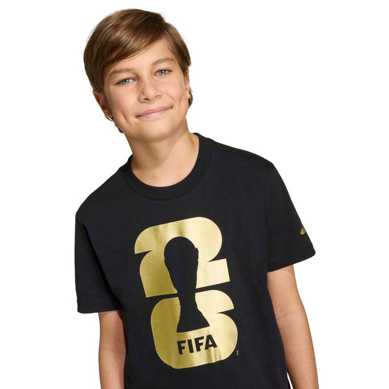 اديداس تيشيرت الشعار الرسمي لكأس العالم FIFA 26™ للأطفال - Image 5