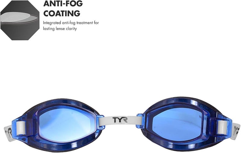 TYR Unisex Team Sprint Fitting Basic Goggles - Image 2