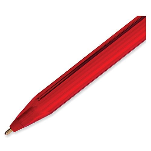 Paper Mate InkJoy 100ST Ballpoint Pens, Medium Point, Red, Box of 12 (1951255) - Image 3
