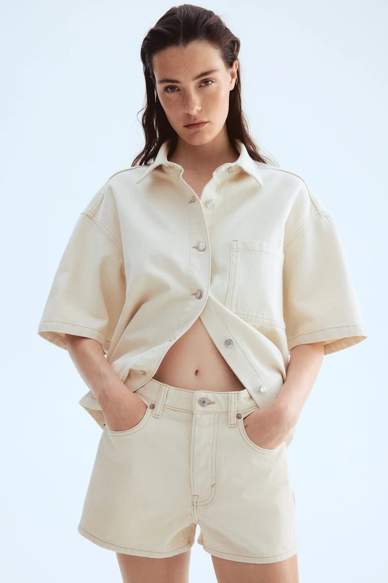 H&M High Denim shorts