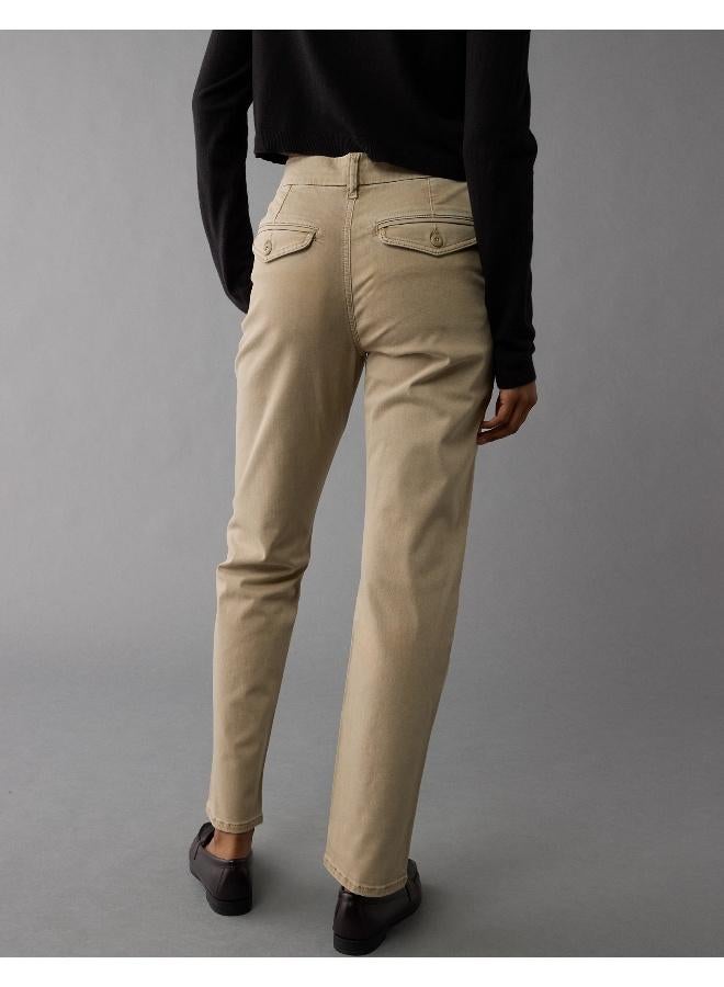 امريكان ايجل بنطلون مستقيم عالي الخصر فائق التمدد - Image 4