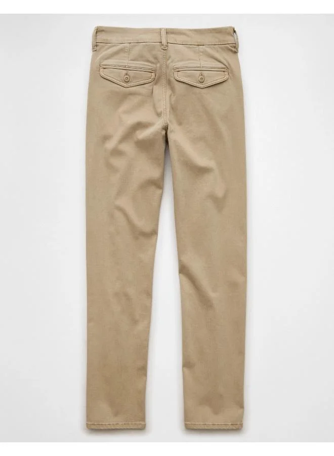 American Eagle AE Stretch Super High-Waisted Straight Trouser