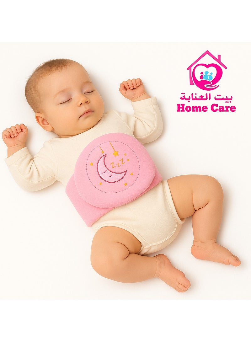 HOMECARE Baby Cherry Core Filled Baby Colic Belt to relieve gases - original Spanish manufacture Pink - Image 2