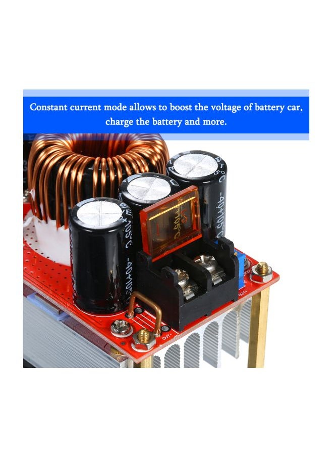 Generic - DC-DC Step-Up Converter Red/Black/Gold 15x10x8inch - Image 1