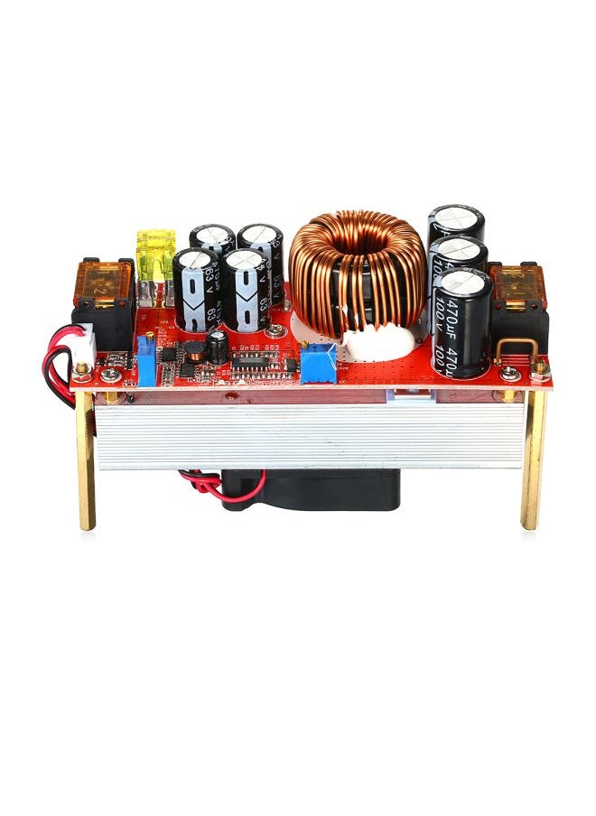 Generic - DC-DC Step-Up Converter Red/Black/Gold 15x10x8inch - Image 1