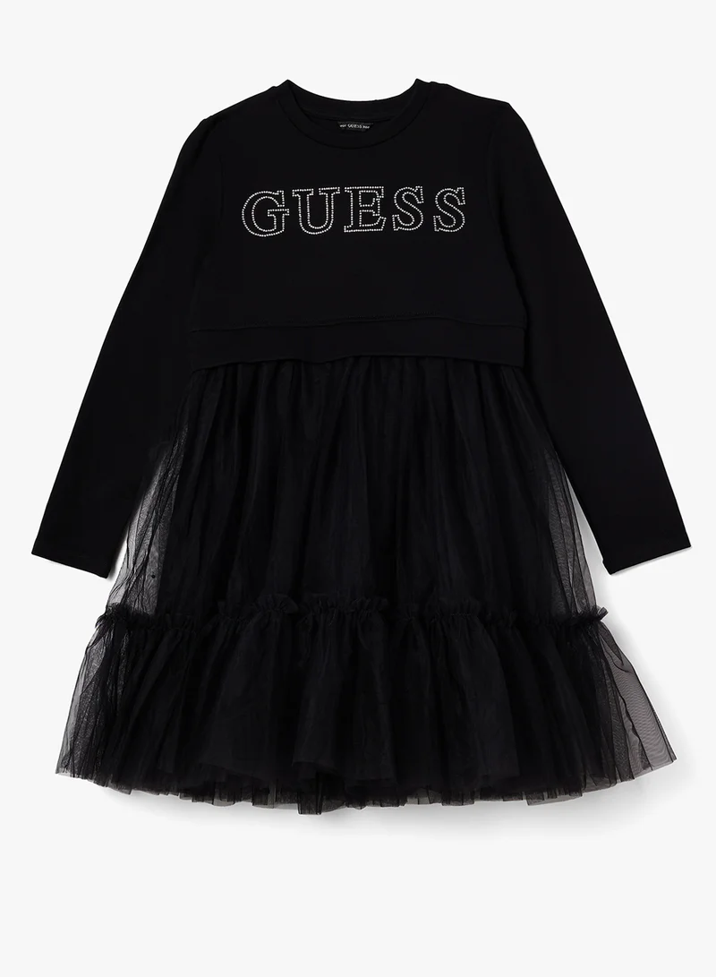 GUESS Youth Long Sleeve Mini Dress