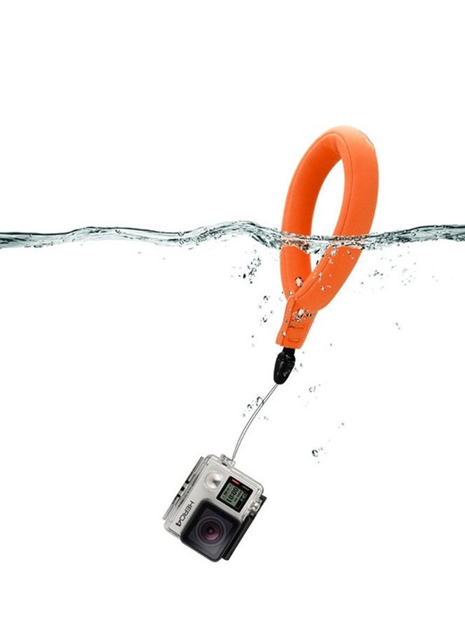 Generic Buoyancy Camera Wrist Strap Swim Dive Float Anti-sinking Waterproof Camera Float for Underwater Galaxy S20 Series/Nikon Z50 Z6 Z5 D6/Canon EOS R5 R6 M200/Panasonic LUMIX S1/Sony/Pentax  - Image 3