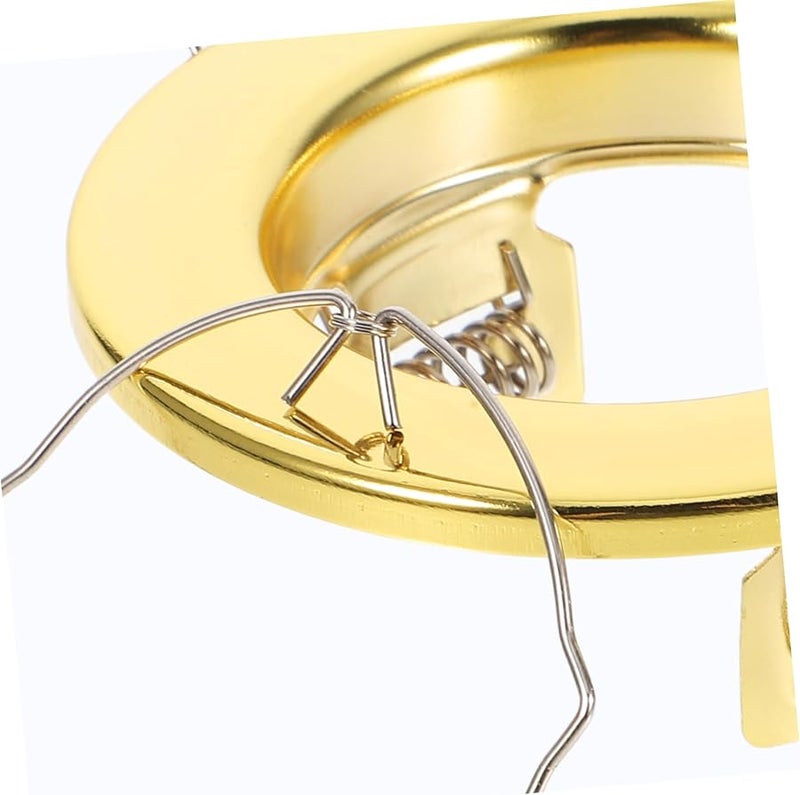 حلقة إطار غطاء مصباح السقف الحديث الذهبي مناسب لـ Mr16 Gu10 تركيب ضوء مدمج سهل التركيب - Image 4