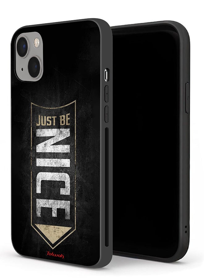 Tolwak Apple iPhone 13 Protective Case Just Be Nice - Image 1